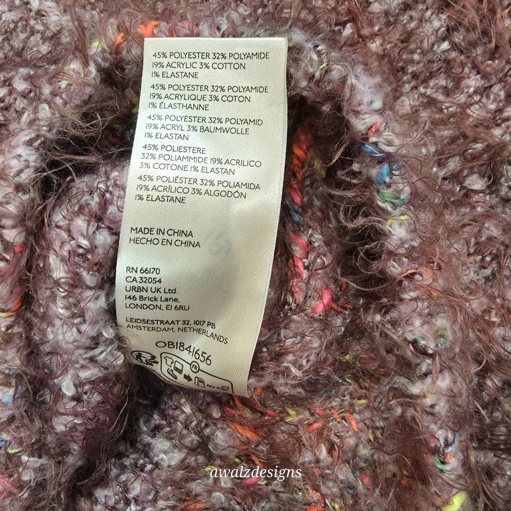 FP Movement by Free People Marled Pink Sweater - Picture 4 of 7